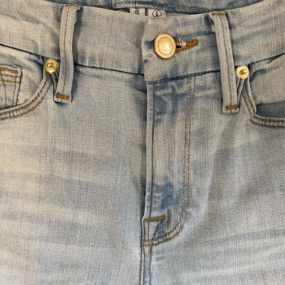 Good American Good Legs Skinny Jeans Light Blue (124) RN#151301 Size 0/25 - Picture 11 of 11